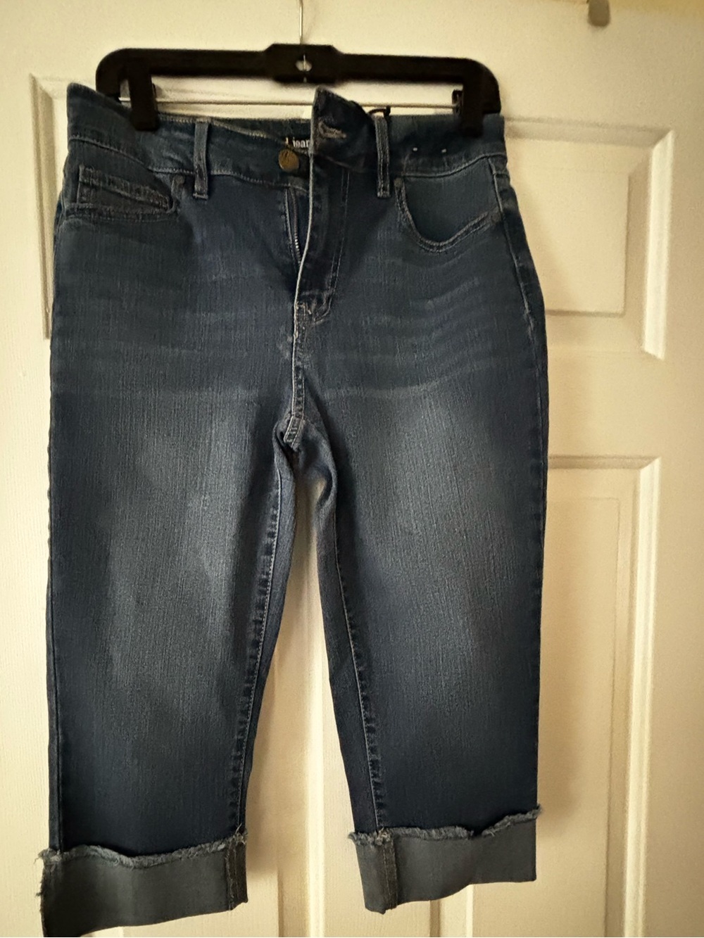 d. jeans Dark Blue Cropped Ankle Jeans - Picture 6 of 8